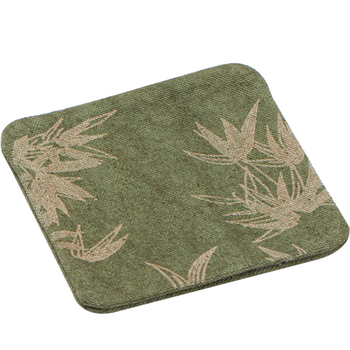 Βάση ποτηριού από ύφασμα σε κινεζικό στυλ τελετής τσαγιού με πολύχρωμο σχέδιο, εκτυπωμένο λογότυπο, συσκευασμένη σε χαρτόκουτο, 0,05 kg