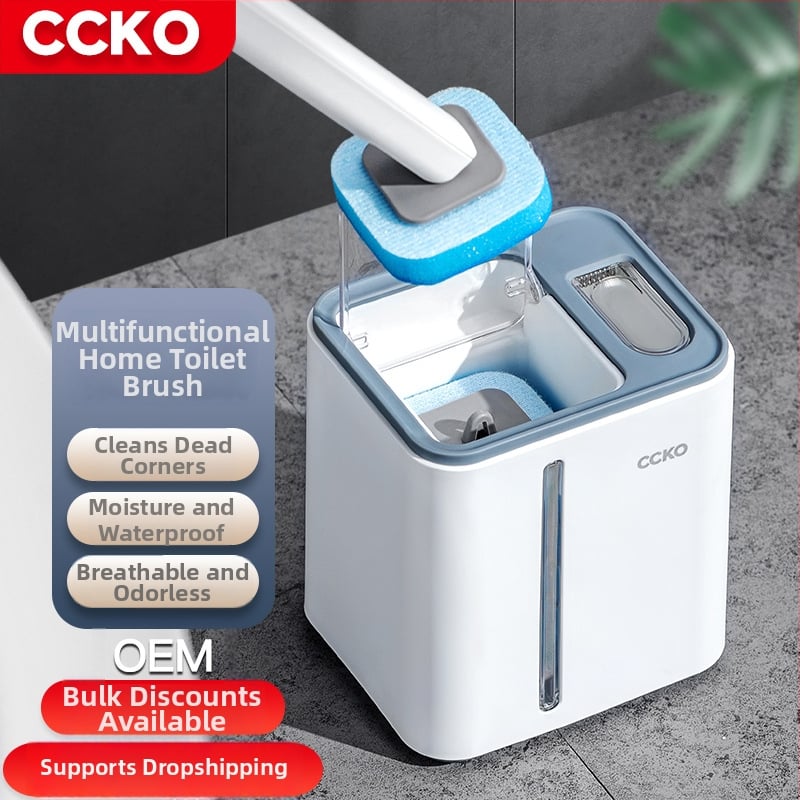 Četka za zahod CCKO, plastična, jednokratna, samočisteća, 0,5 kg, 1 kom