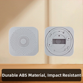 Корпус за детектор на въглероден диоксид — ABS материал, OEM марка, електронен корпус