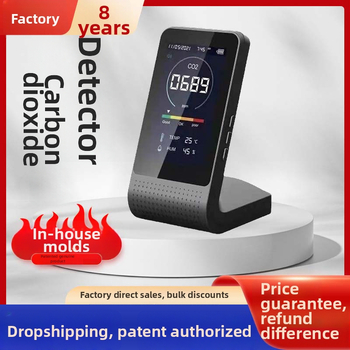 Vnútorný CO2 detektor s TFT displejom, presnosť 100 ppm, model T03