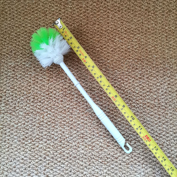 Монтирана на стената тоалетна четка, разглобяема еднократна глава, пластмасова конструкция