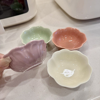 Unique keramički tanjur za grickalice od bone china, jednostavan stil, mogućnost tiskanja logotipa