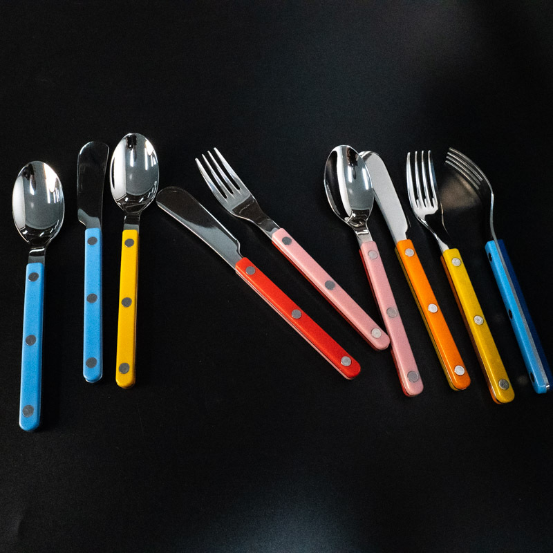 Set posuđa od nehrđajućeg čelika, zapadnog stila, luksuzan, ručno izrađen, prilagodljiv, vjenčani dar