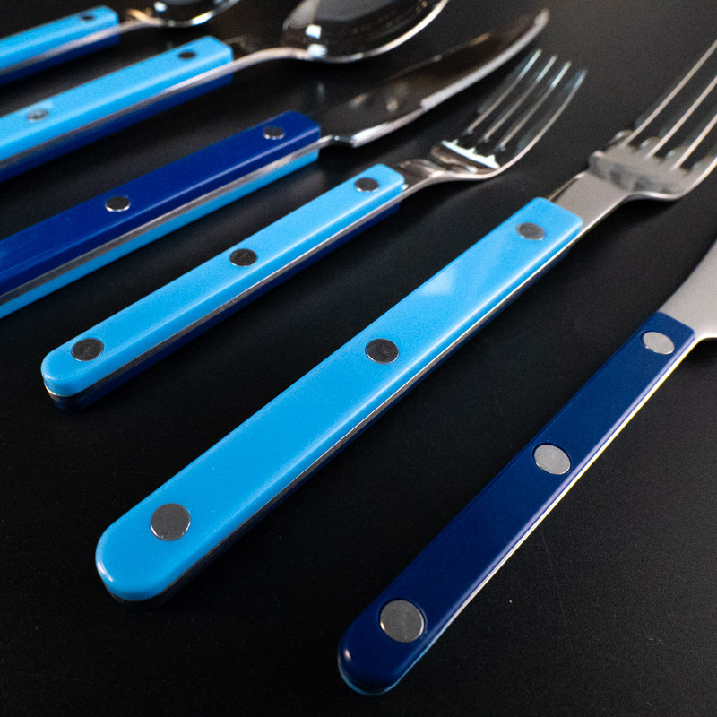 Set posuđa od nehrđajućeg čelika, zapadnog stila, luksuzan, ručno izrađen, prilagodljiv, vjenčani dar