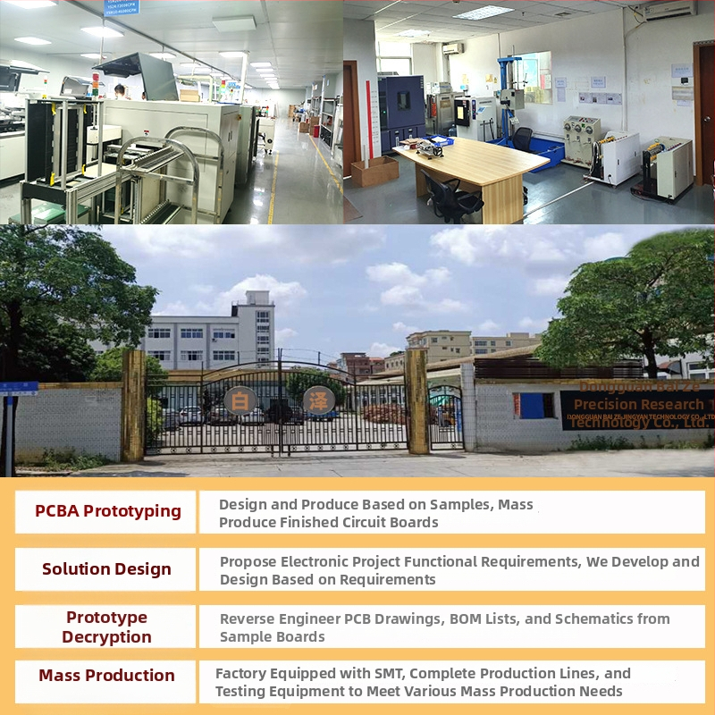 Pametan termostat PCB za otkrivanje formaldehida i CO2 – PCBA razvoj (Brend: Baize jingyan; Kapacitet: 500000; Detektor: formaldehid i CO2)