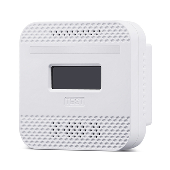 Detector infraroșu 2 în 1 CO și fum, detecție la 360°, 0–55°C, 4,5V, montaj pe perete, interior