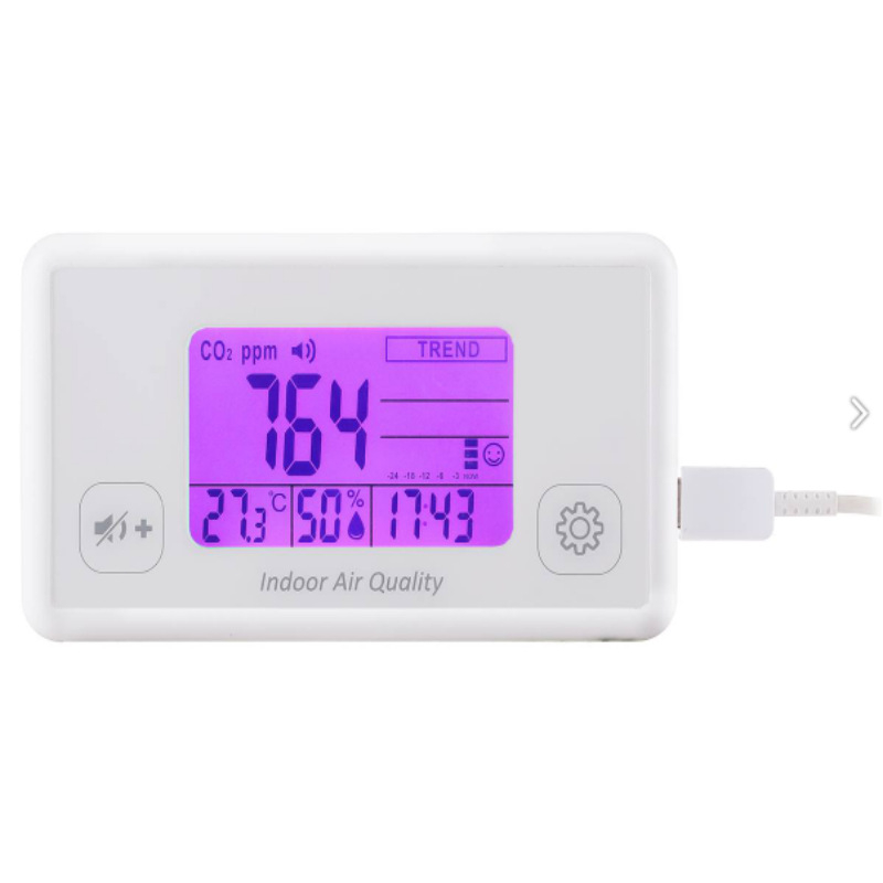 AZ7727 CO2 тестер за температура и влажност