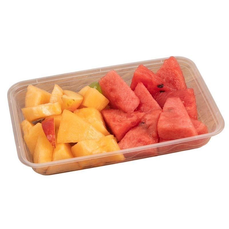 Jednokratne kvadratne kutije za obroke, prozirne PP, Bento kutije za ponijeti, paket od 150 komada