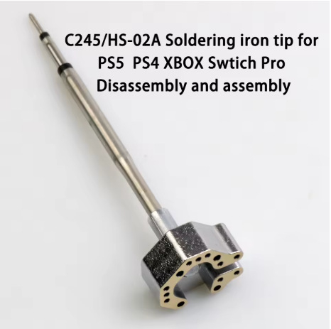 Сменяем връх за паялник за джойстик PS5, съвместим с PS4, Xbox, Switch Pro