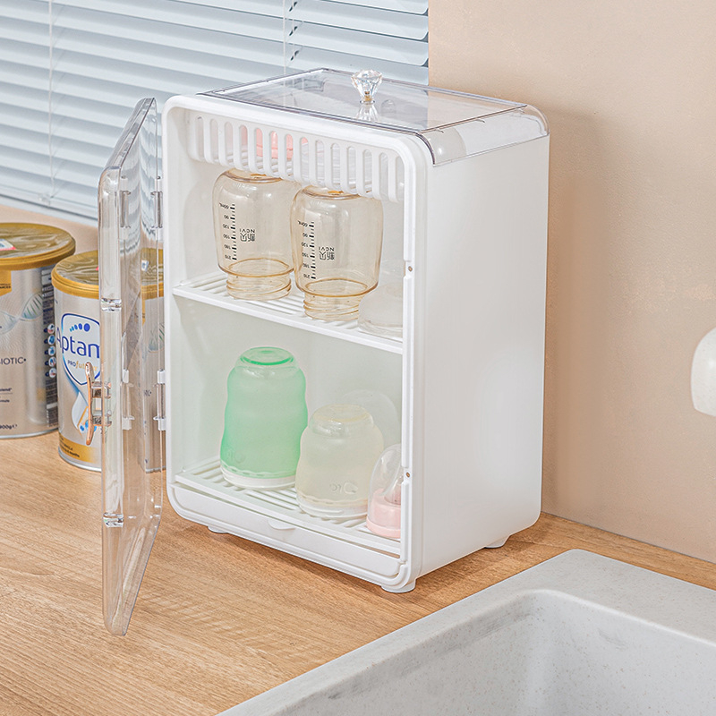 Stolni držač za čaše s dvostrukim slojem – PET/PS/ABS, moderan minimalistički stil, težina 2 kg