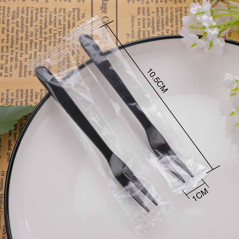 Jednokratne plastične vilice za voće, 200 komada u pakiranju, biorazgradive, nije sigurno za mikrovalnu, proizvedeno od neovisnog proizvođača