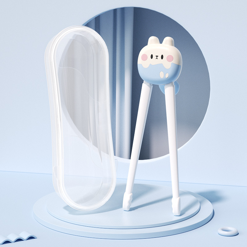 Mobiko dječji trening štapići za jelo – ABS materijal, set od 4 komada, cartoon stil, od 12 mjeseci