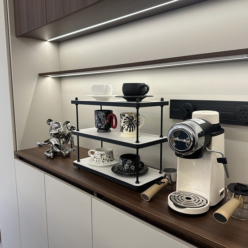 Stalak za čaše za pohranu, materijal: svila cvjetova, model 985, stil univerzalan, pogodan za kuhinju i radni stol