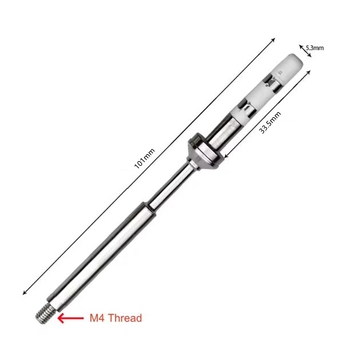 Αντάπτορας ακίδων συγκόλλησης με βιδωτή σύνδεση για TS100/101 και Pine64 Pinecil σειρές συγκόλλησης
