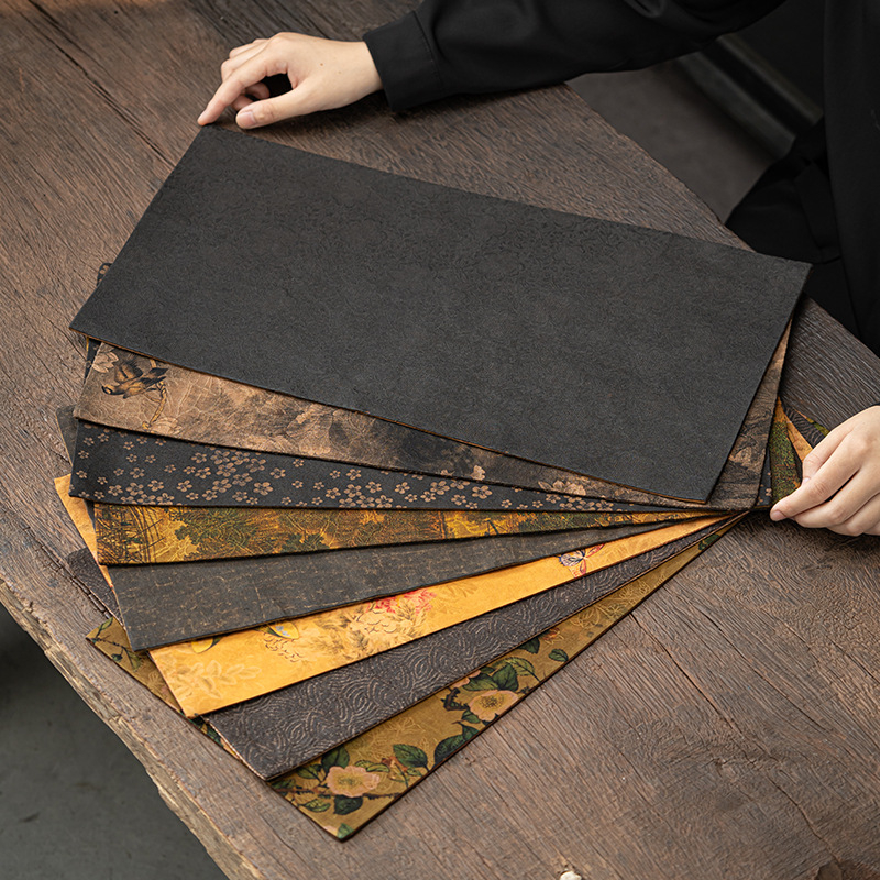 Μάτ τελετής τσαγιού — Διπλής όψης, Zen-εμπνευσμένο στυλ, πατάκι για τσαγιέρα, ύφασμα; Βάρος 0,5 kg; Συσκευασία: δίσκος