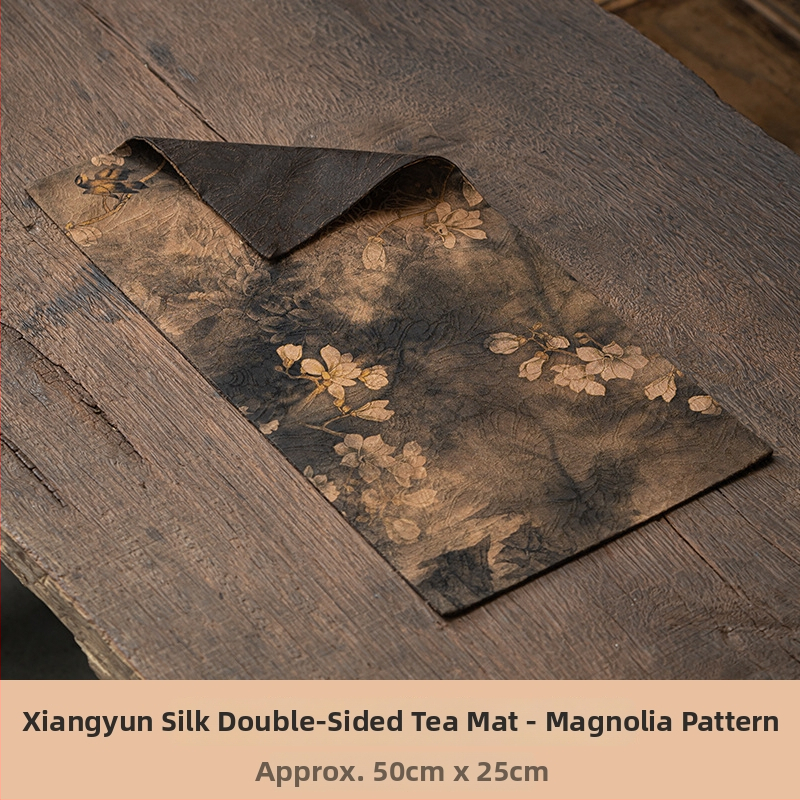 Podložka na čajovú ceremóniu – obojstranná, Zen štýl, podložka na čajník, materiál: látka; Hmotnosť: 0,5 kg; Balenie: tácka