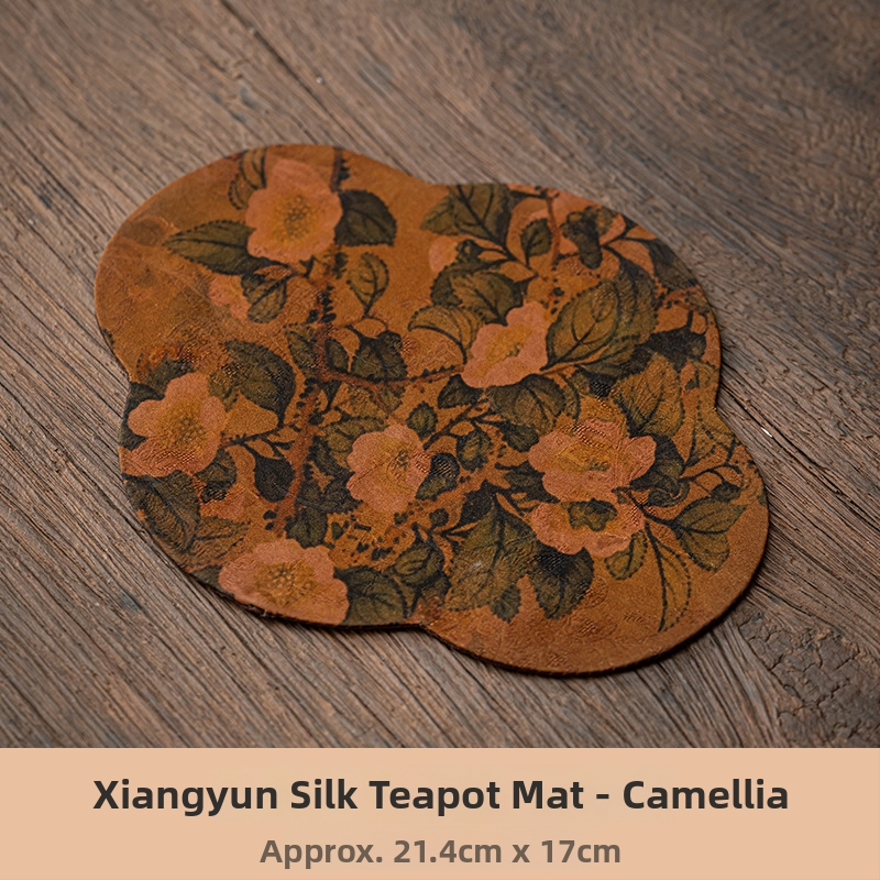 Podložka na čajovú ceremóniu – obojstranná, Zen štýl, podložka na čajník, materiál: látka; Hmotnosť: 0,5 kg; Balenie: tácka