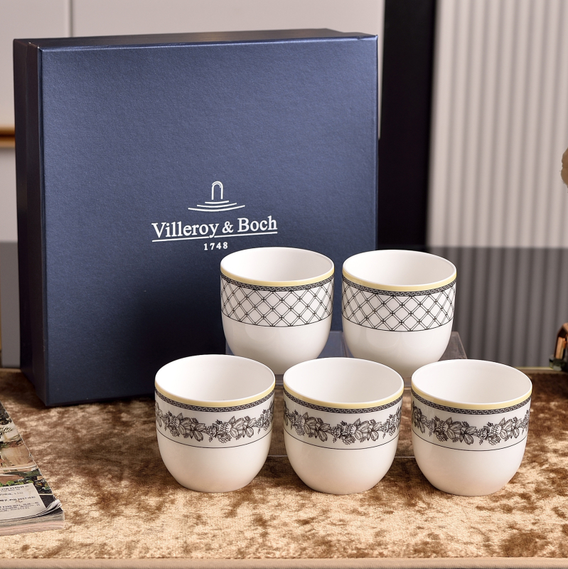 Kerámia étkészlet az asztalra: rizstál, ebédtál, nagy mély leveses tál, lapos tál, csipkés szélű mély tál, tea- és kávéscsésze; pásztor stílus, kézzel készített, testreszabható, könnyű luxus retro.