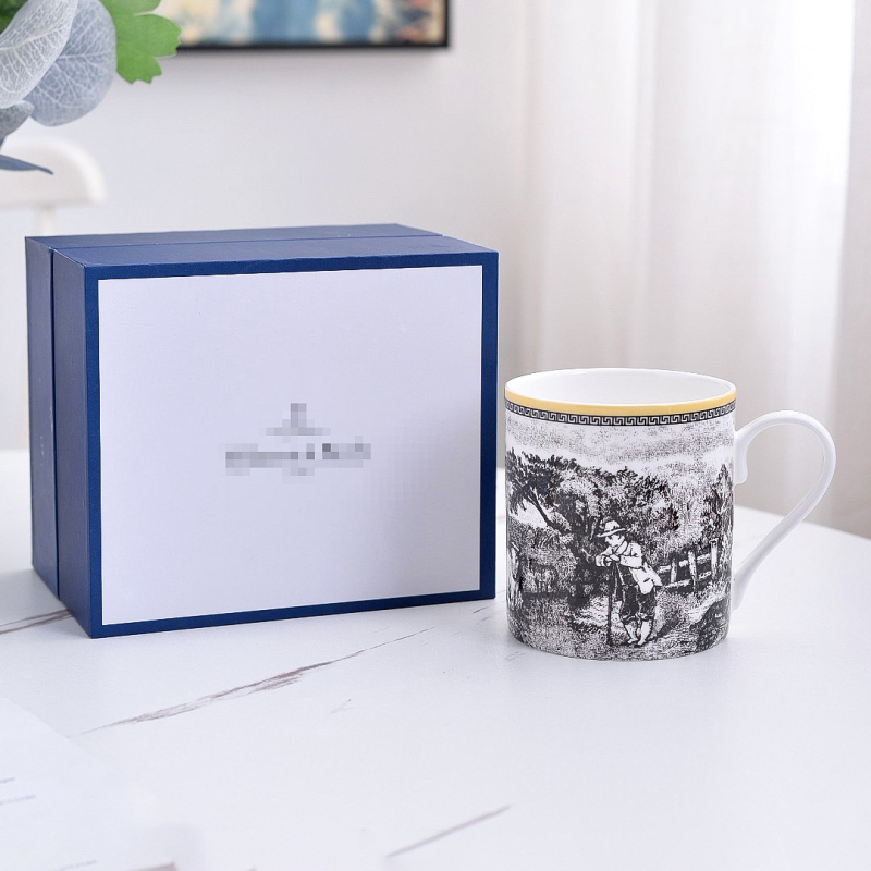 Kerámia étkészlet az asztalra: rizstál, ebédtál, nagy mély leveses tál, lapos tál, csipkés szélű mély tál, tea- és kávéscsésze; pásztor stílus, kézzel készített, testreszabható, könnyű luxus retro.