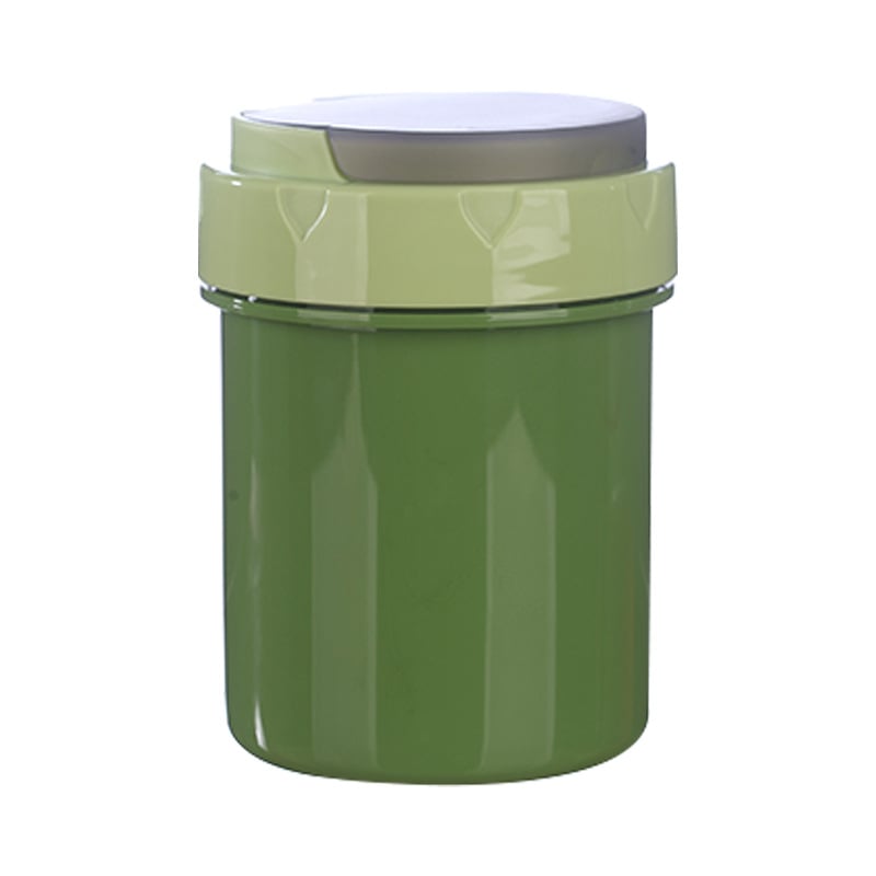 Изолиран термочаша за обяд от 304 неръждаема стомана със лъжичка, кръгла, 501–800 мл, единичен слой