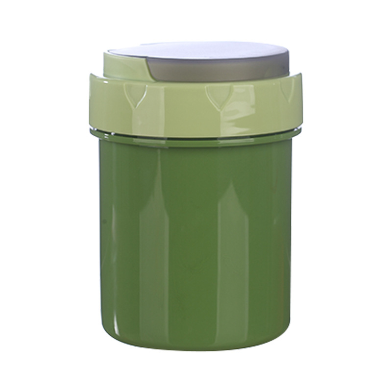 Изолиран термочаша за обяд от 304 неръждаема стомана със лъжичка, кръгла, 501–800 мл, единичен слой