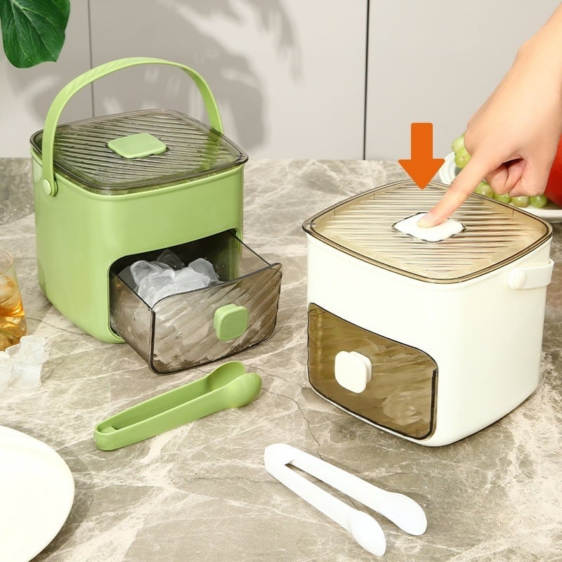 Θήκη πάγου - φιλικό προς το φαγητό PET, χωρητικότητα 111 κύβων, ακανόνιστου σχήματος