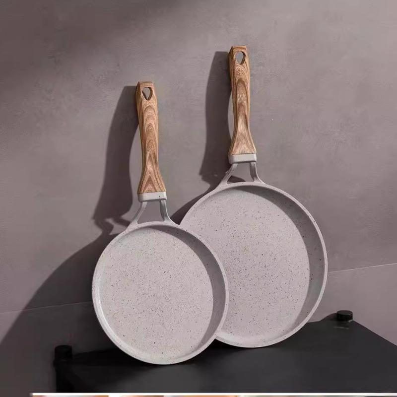 Tiganj za palačinke od Maifan kamena s nelepljivim premazom, model HE22028, težina 1,1 kg, dubina 0,5 cm