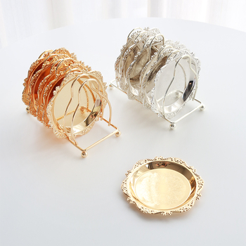 Чиния за плодове от метал със покритие, подходяща за сушени плодове и съхранение, прост стил.