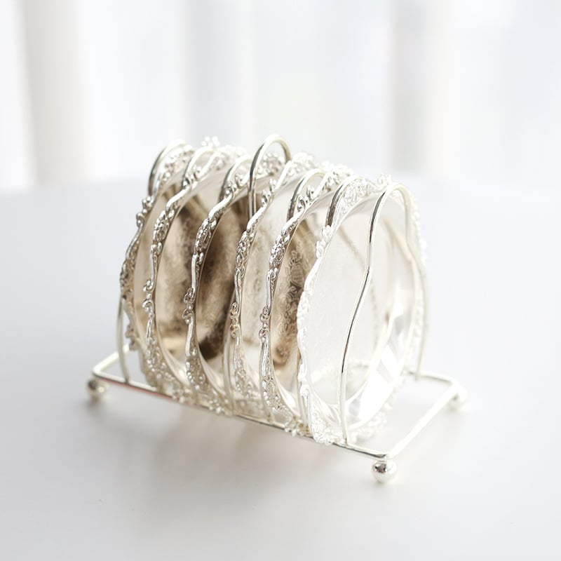 Чиния за плодове от метал със покритие, подходяща за сушени плодове и съхранение, прост стил.