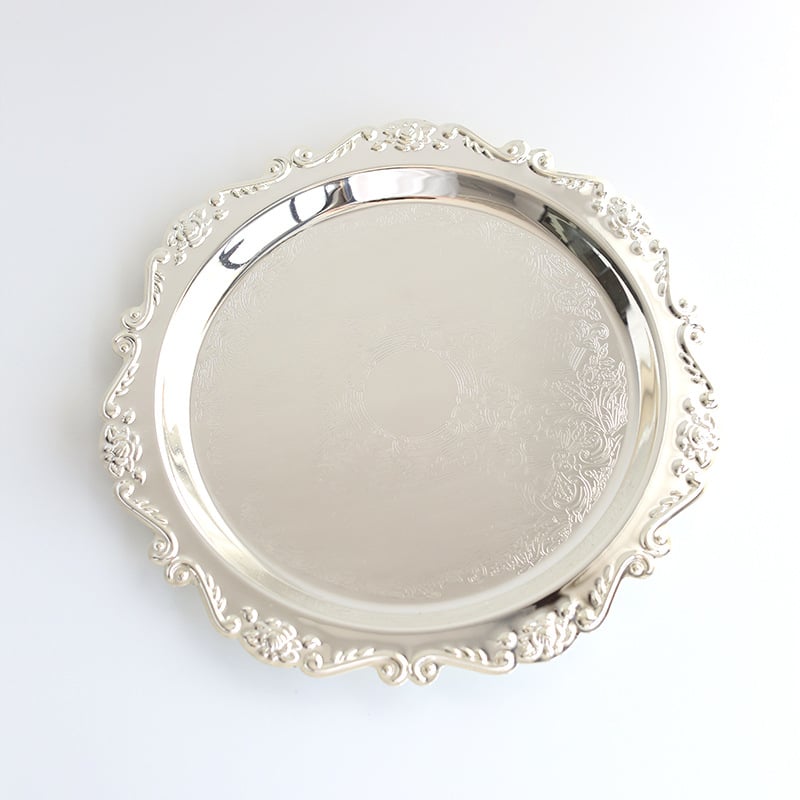 Чиния за плодове от метал със покритие, подходяща за сушени плодове и съхранение, прост стил.