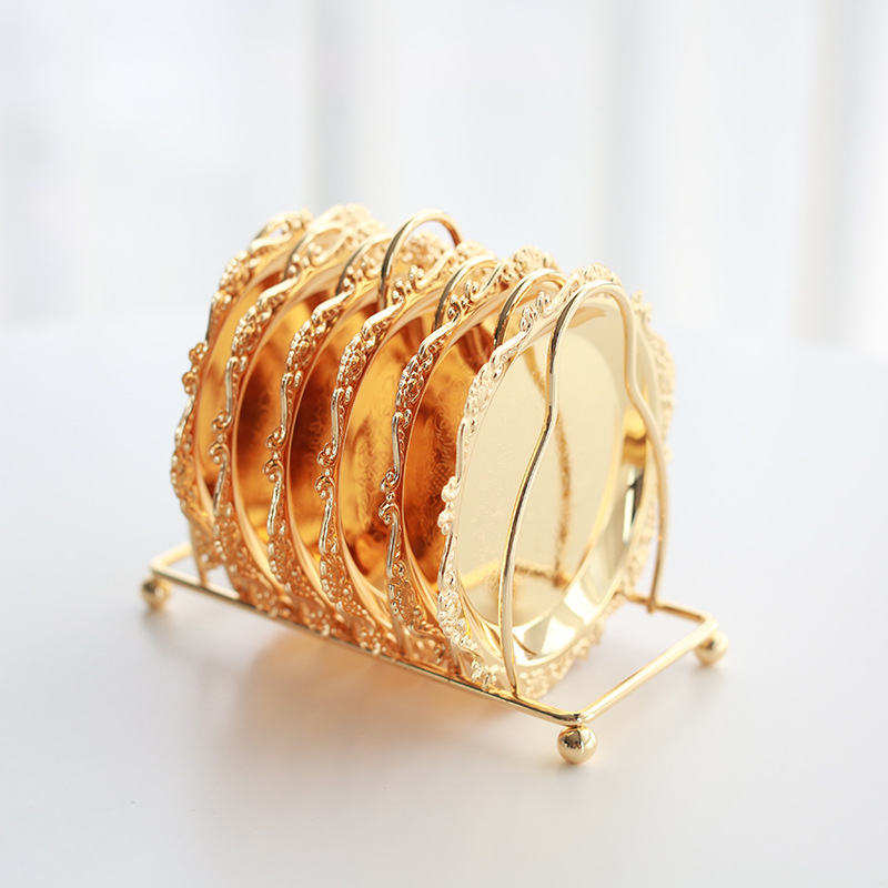 Чиния за плодове от метал със покритие, подходяща за сушени плодове и съхранение, прост стил.