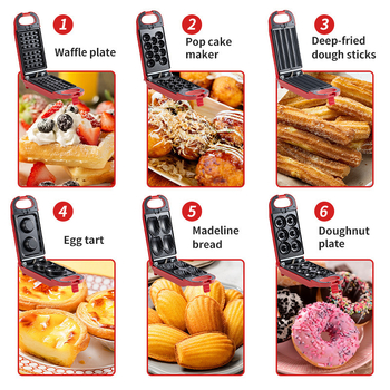 Sokany 836 Stroj za doručak, 6-in-1 multifunkcionalni, 700W, 220V, kućište od nehrđajućeg čelika, mehaničko upravljanje