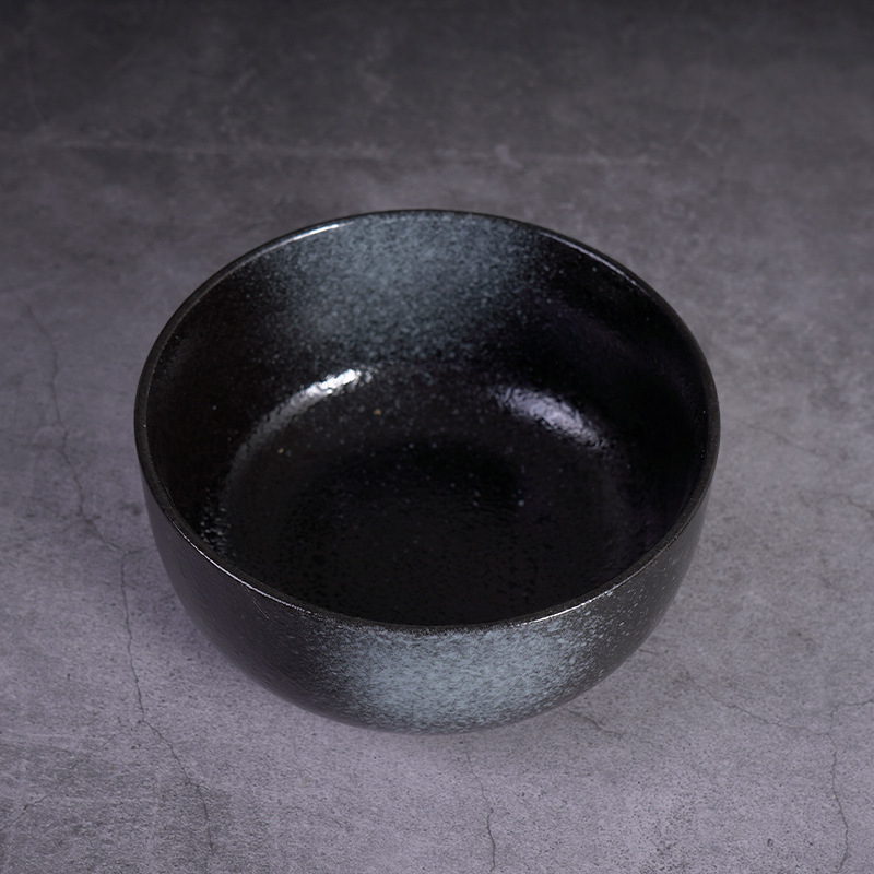 Japanska keramička zdjela za juhu, retro stil, porcelanska zdjela za rezance i salatu, velika okrugla zdjela, mikrovalna sigurna, glazirana