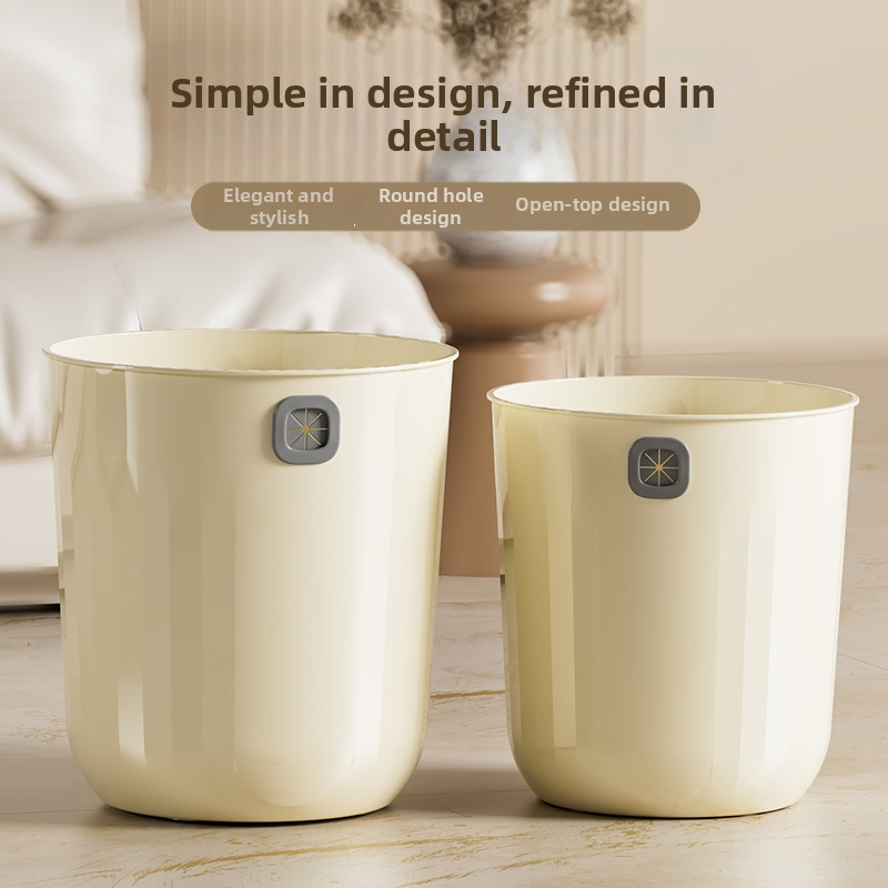 Domáci odpadkový kôš – bez veka, PP materiál, kapacita nad 12 l, valcovitý tvar