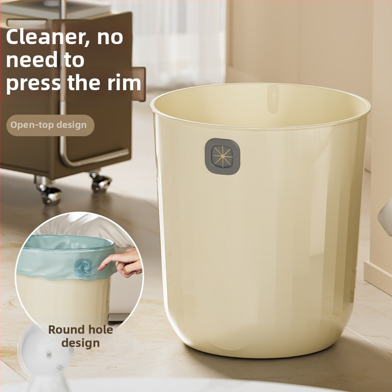 Domáci odpadkový kôš – bez veka, PP materiál, kapacita nad 12 l, valcovitý tvar