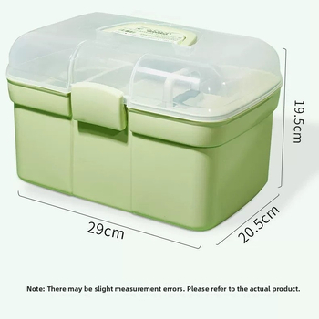 Nagu įrankių laikymo dėžutė, didelė talpa, daug lygių nešiojama dėžutė, plastikas, Fairy Jiayi prekės ženklas, 1 kg