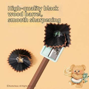 Дървен карандаш 2B/HB, в кутия, за писане и рисуване, за ученици в началното училище – Deli