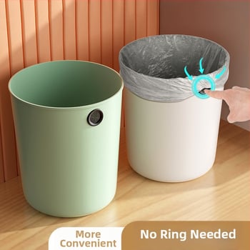 Plastový odpadkový kôš, valcovitého tvaru, bez veka, 12 L, na domácnosť