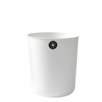 Műanyag szemetes, hengeres alakú, fedél nélküli, 12 L, háztartási használatra