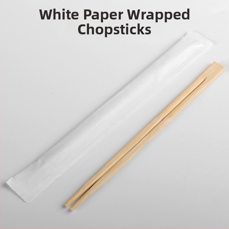 Jednorazový bambusový súbor príborov pre reštaurácie — štyri v jednom: lyžička a paličky, samostatné bambusové paličky, možnosť prispôsobenia