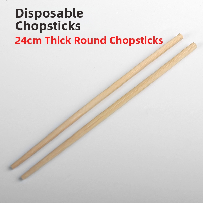 Jednorazový bambusový súbor príborov pre reštaurácie — štyri v jednom: lyžička a paličky, samostatné bambusové paličky, možnosť prispôsobenia