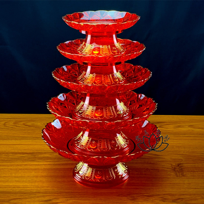 Plastični tanjur za voće Jinbao Fruit Plate – novi kineski stil