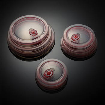 Херметичен капак за купа за съхранение на храната, пластмасов с уплътнение от силикон, капацитет под 300 мл, неподходящ за микровълнова фурна