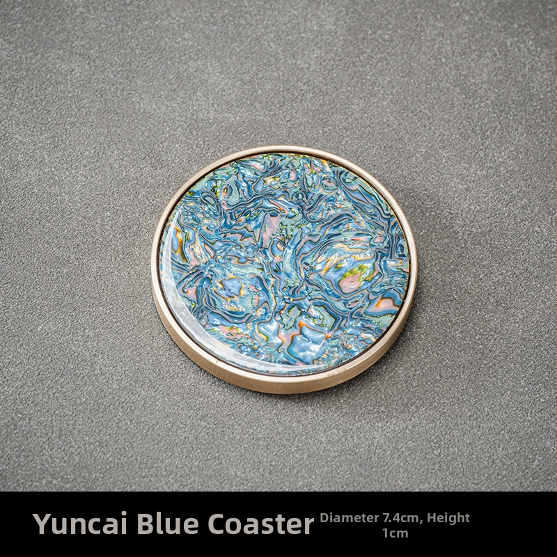 Podložka pod pohár, bakelitový materiál, dostupný luxusný štýl, pôvod Dehua, uvedenie na trh jesenná 2024, balenie farebná krabička