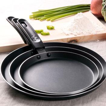 Aluminijska tava za prženje s neprijanjajućim premazom, Cooker King / Cui dahuang; višeslojno dno; težina 360 g; dubina 1,9 cm