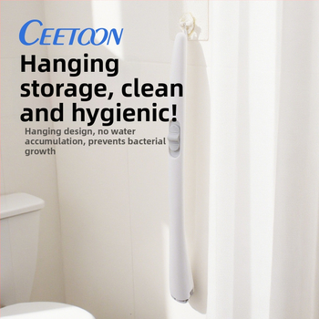 Ceetoon Sada kefy na záchod s vymeniteľnými hlavami, plastová, moderný minimalistický štýl