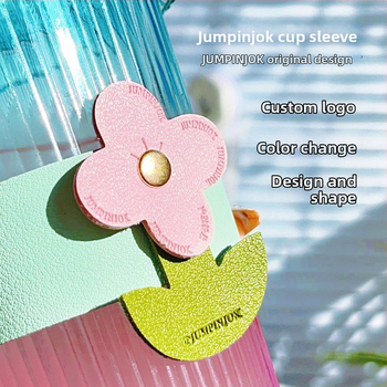 Szódás-lime üvegből készült gyümölcslé pohár szívóval, hengeres alakú, fedéllel, szívóval és tartóval, magas hőállóság, logó nyomtatása