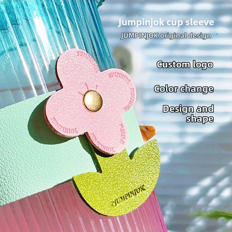 Szódás-lime üvegből készült gyümölcslé pohár szívóval, hengeres alakú, fedéllel, szívóval és tartóval, magas hőállóság, logó nyomtatása