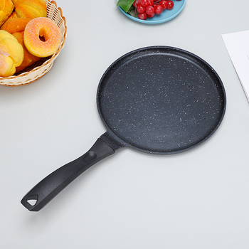 Tiganj s non-stick premazom, od legure aluminijuma, dno od 430 nerđajućeg čelika, dvostruko dno, kompatibilan sa svim pločama
