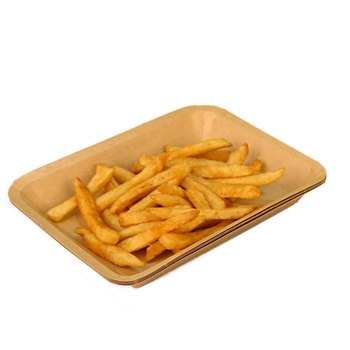 Jednokratni tanjur od kraft papira za roštilj i pakiranje hrane, kutija za komadiće pilećih nuggets